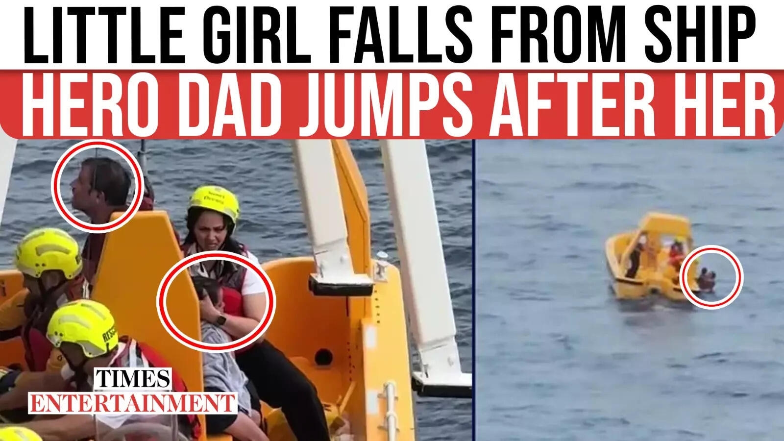 Dad LEAPS Off Disney Cruise to Save Daughter in Terrifying Fall
