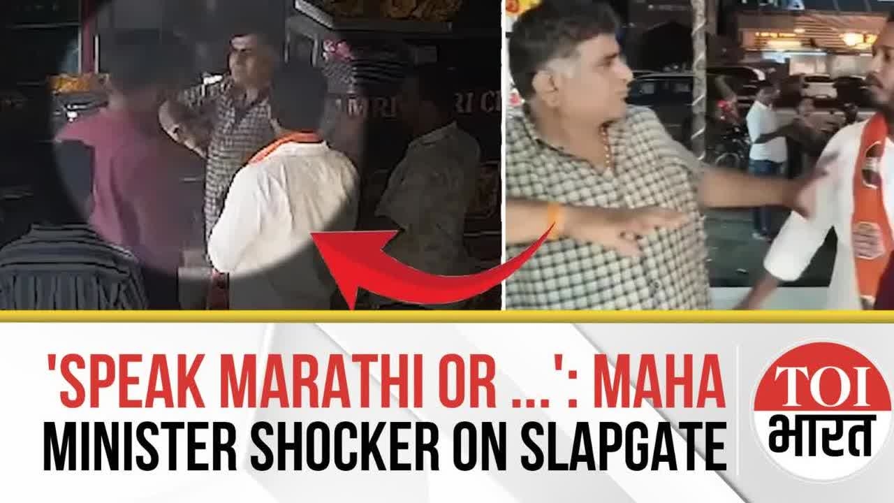 'Speak Marathi, Or...': Maharashtra Minister's Shocking Take on Slapgate, Thackeray Echoes Sentiment