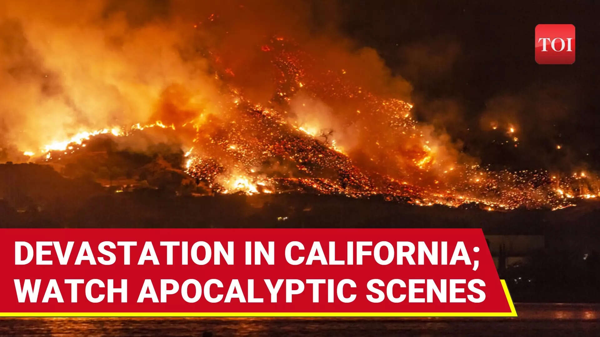 U.S. On Fire: Apocalyptic Scenes In California; Blaze Burns 55 Square Miles, Sparks Exodus