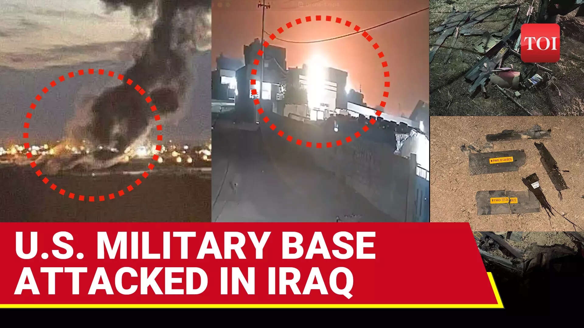 Narrow Escape For U.S. Troops As Drone Fired Towards Iraqi Base In Kurdistan Region
