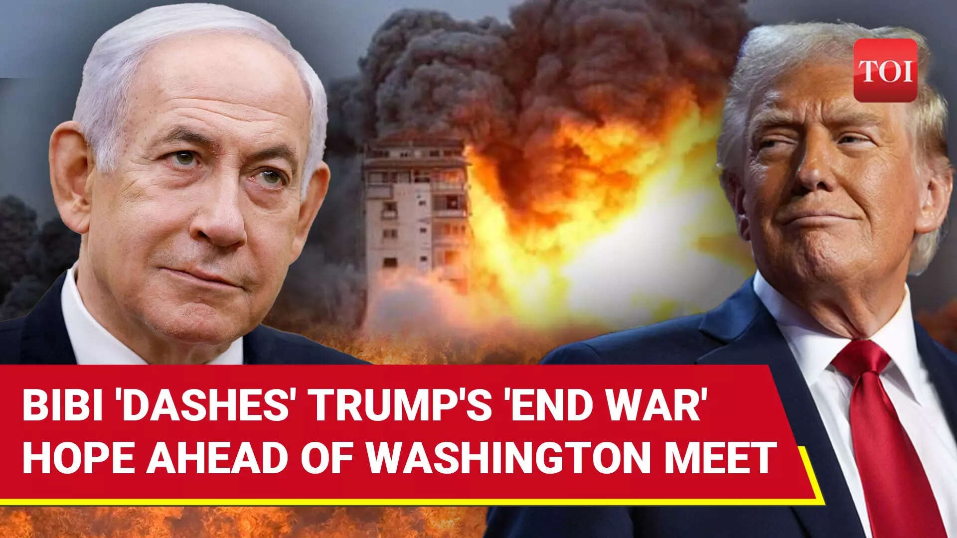 Bibi REJECTS Hamas' 3 Ceasefire Terms, Sends Team To Qatar; Bid To Appease Trump Ahead Of WH Talks?