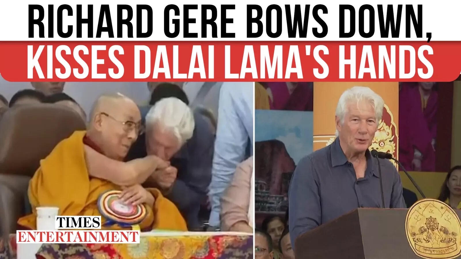 Dalai Lama's Birthday: Richard Gere Praises Spiritual Leader In Moving Speech