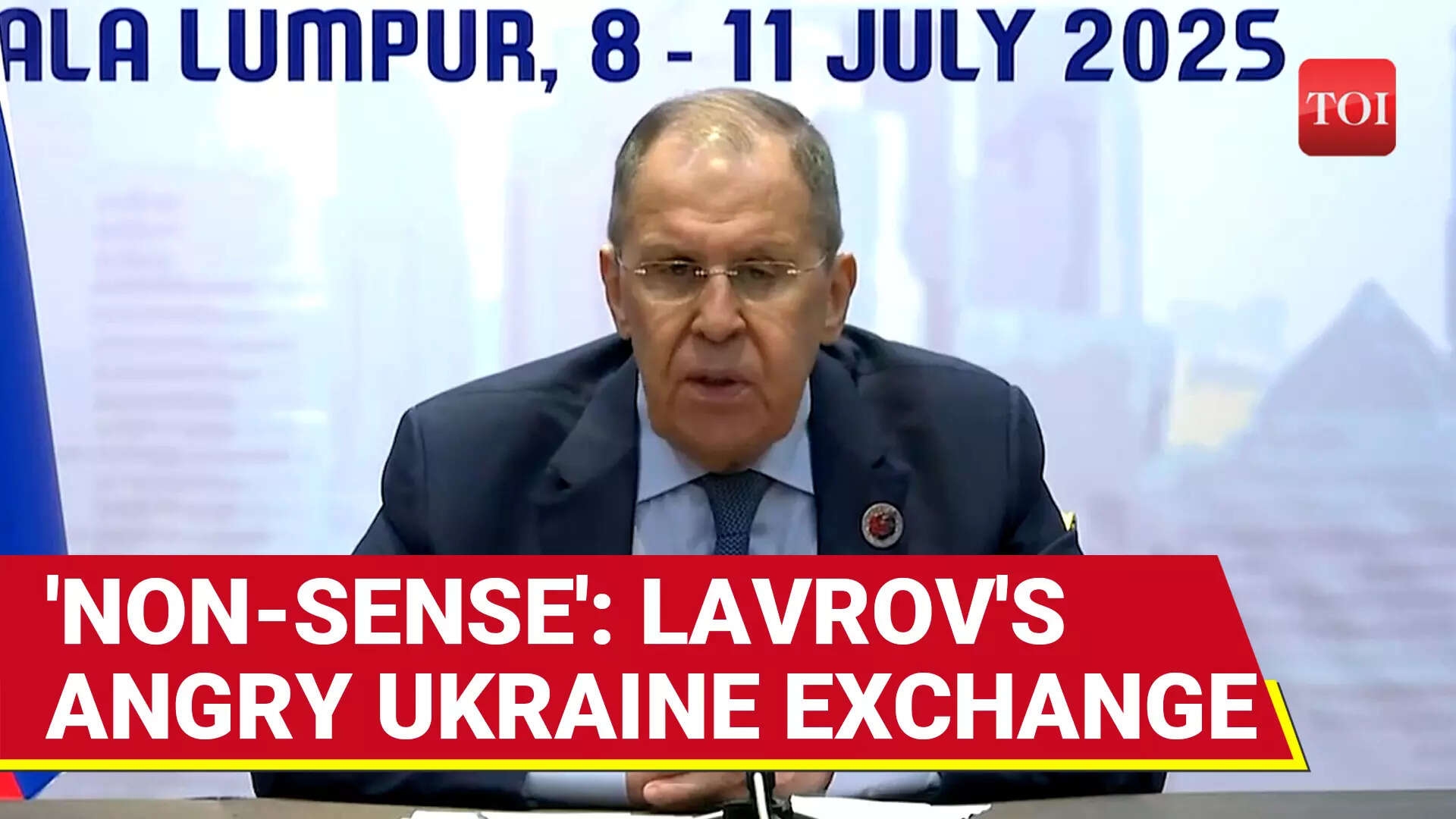 'Don't Continue... Non-Sense': Lavrov's ANGRY RESPONSE When Questioned On Trump & Ukraine