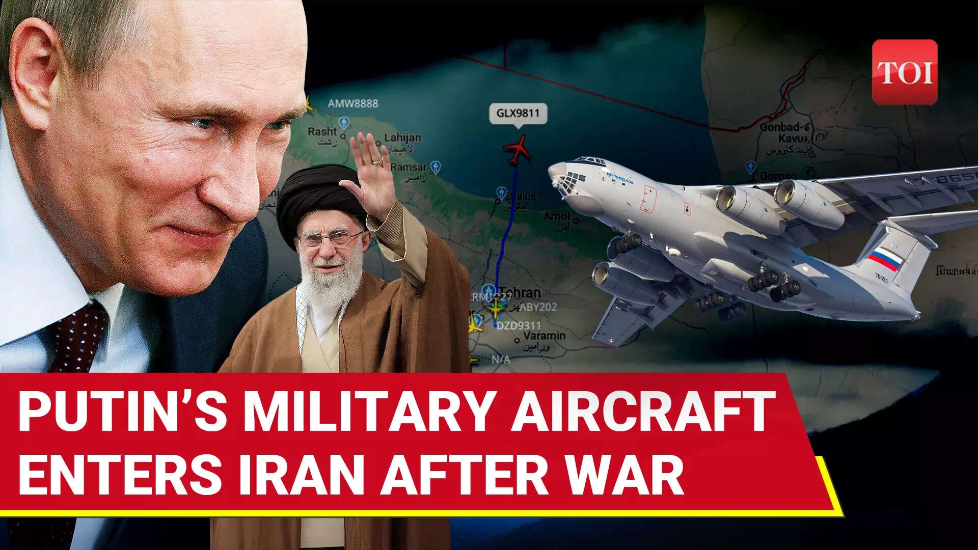 Putin Transfers Jets To Iran? Russian IL-76 Military Aircraft ‘Unloads Cargo' In Tehran