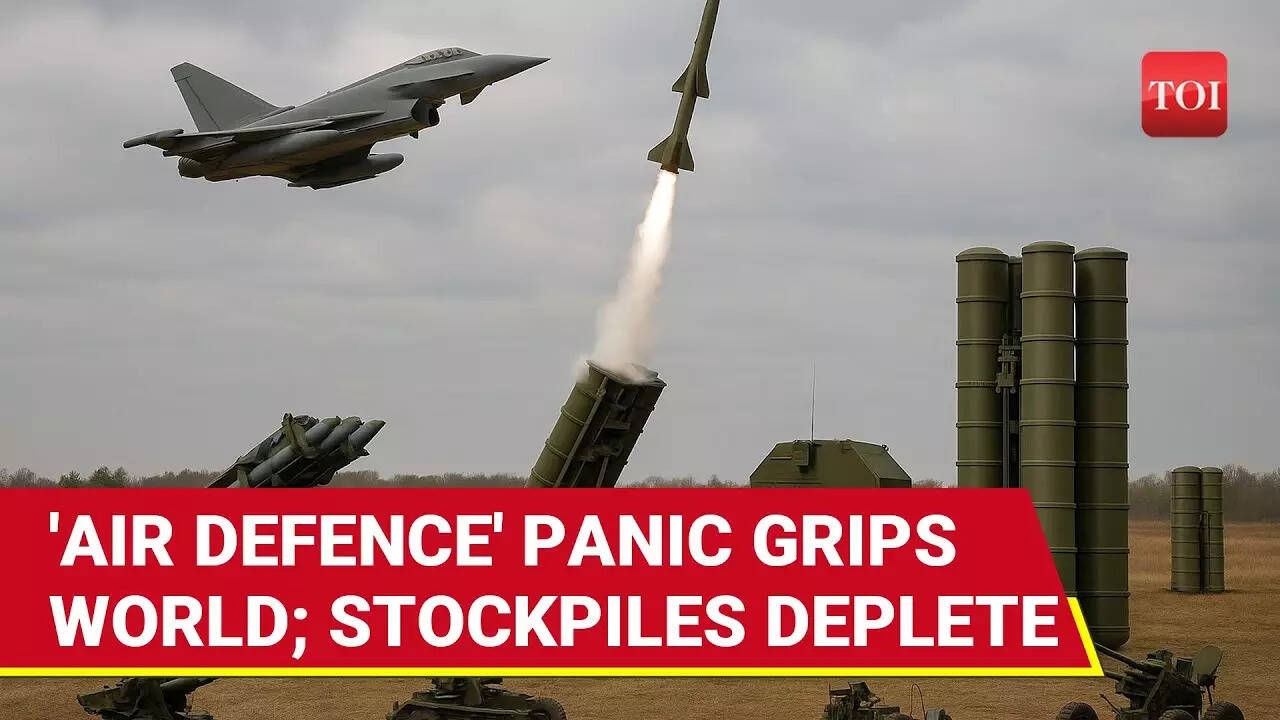 'Can't Flip A Switch': Militaries Scramble As War Sucks Up West's Air Defence Stockpiles