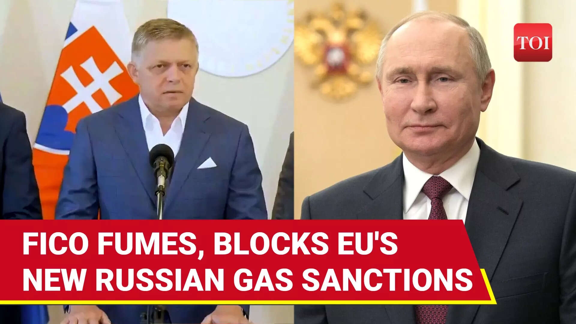 'Not Our War, Not Our Bill': Fico SHAMES Zelensky, EU; Says NO To Sanction On Russian Gas