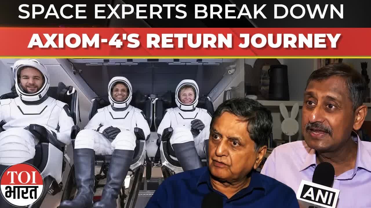 Ahead Of Shubhanshu Shukla's Homecoming, Space Experts Explain Undocking And Earth Re-Entry Process