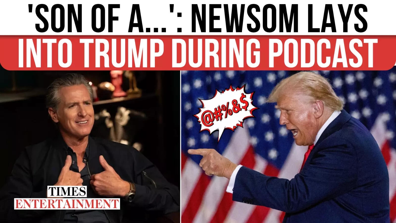 Newsom Lets Feelings Show With Strong-Worded Criticism Of Trump On Shawn Ryan's Podcast