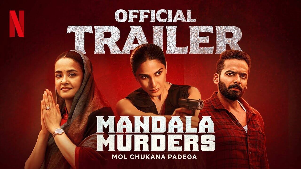 'Mandala Murders' Trailer: Vaani Kapoor and Vaibhav Raj Gupta starrer 'Mandala Murders' Official Trailer