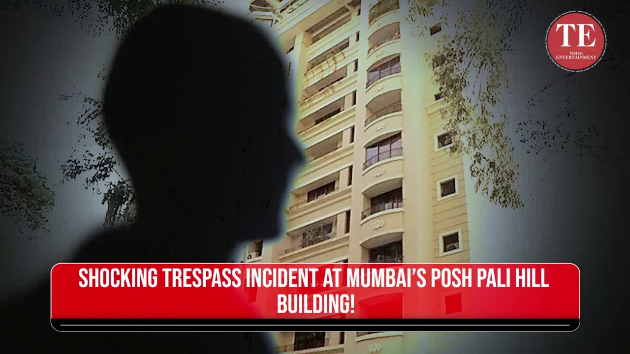 Security breach in Kriti Sanon's building, Intruder caught on camera