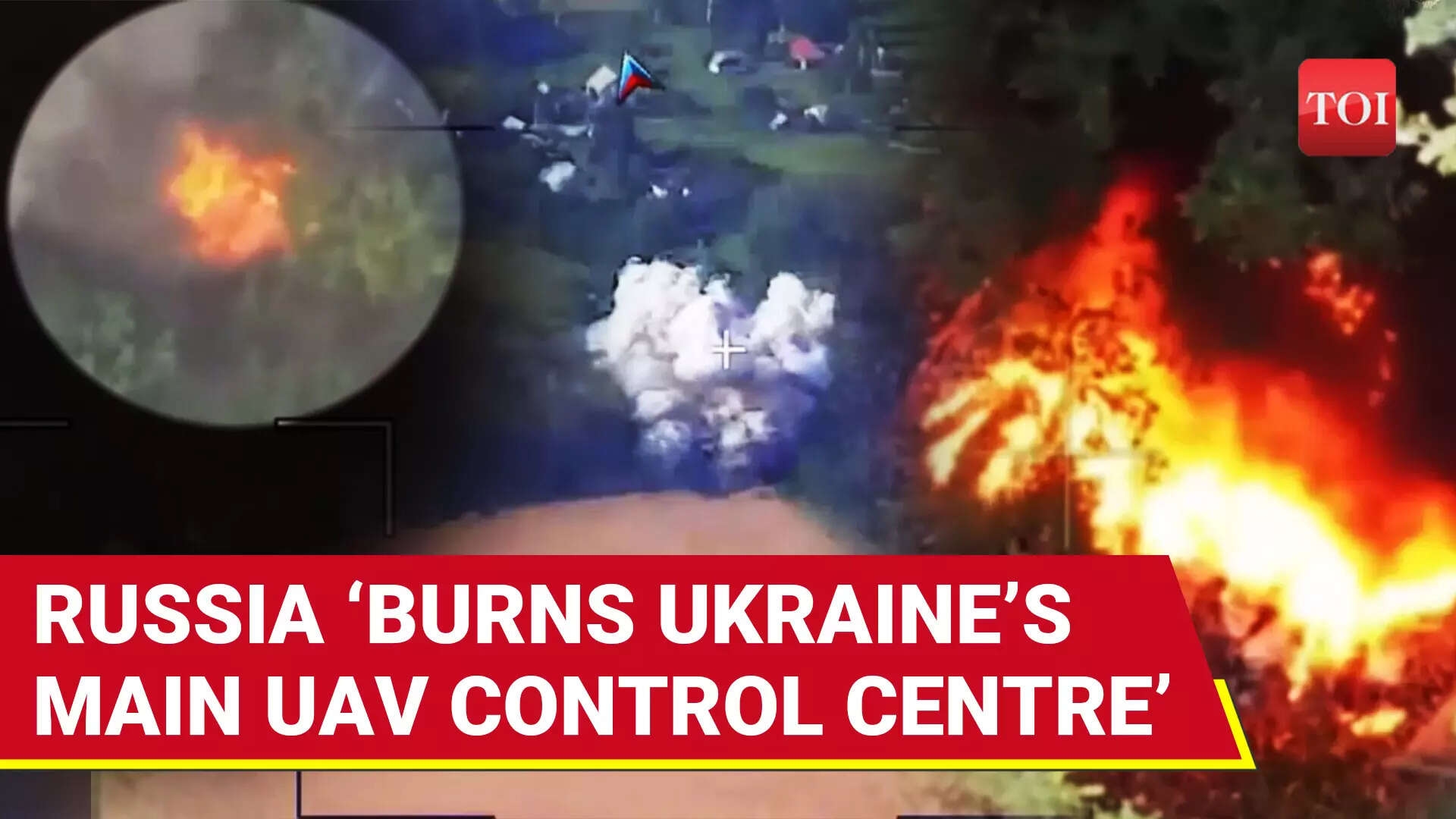 Russia Destroys Ukrainian UAV Control Centre In Sumy; Iskander Strike Caught On Cam