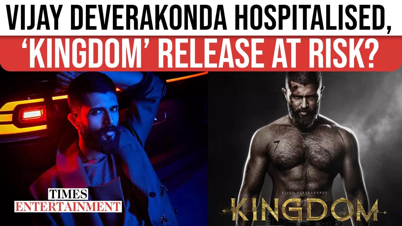 Vijay Deverakonda Hospitalised With Dengue Just Before 'Kingdom' Release