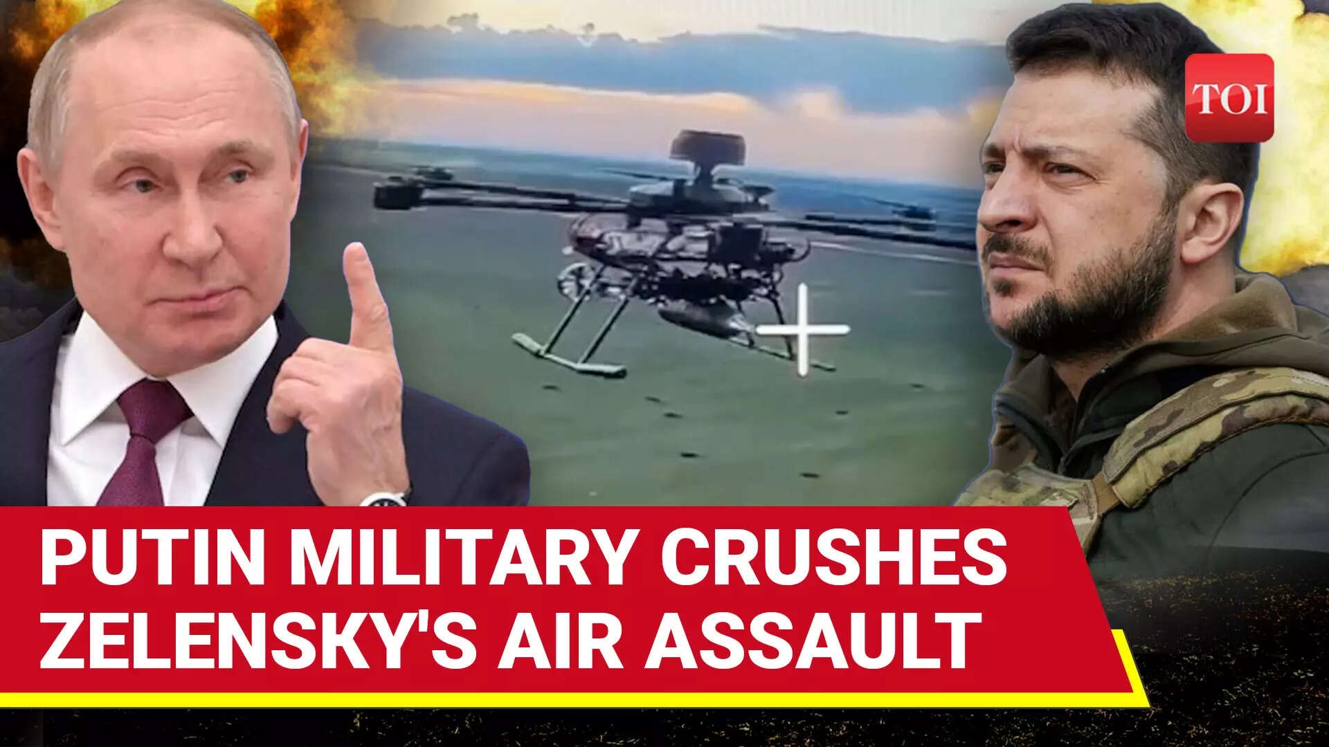 Putin Military SHATTERS Ukrainian Defences; Russia UNLEASHES Hellfire With Record 300 Drones
