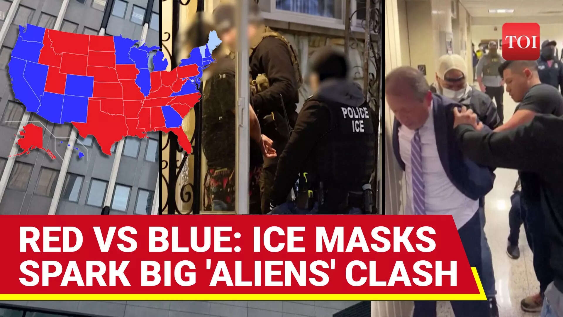 'No Secret Police': Blue States Open Fresh Front Against Masked Unmarked ICE Agents I Details