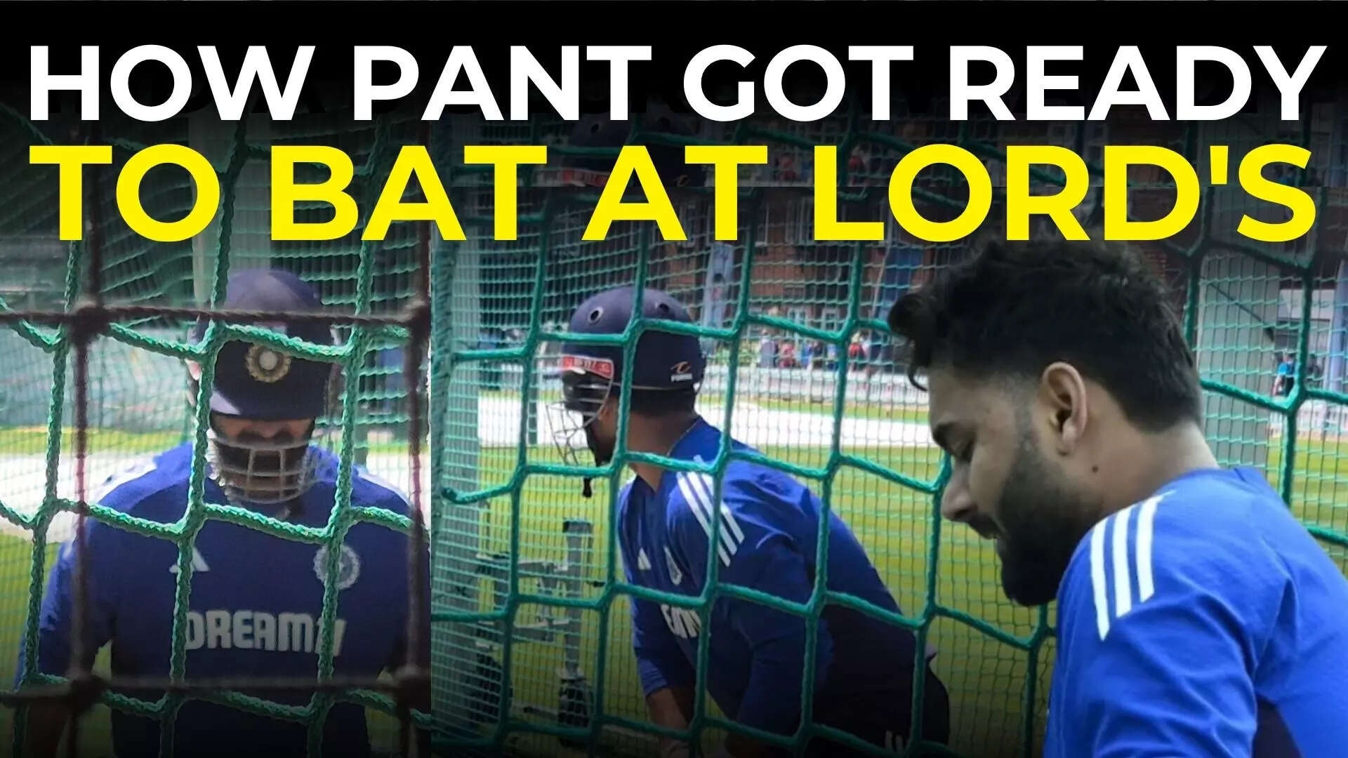 Rishabh Pant battled pain, worked hard in nets on Day 2 to bat at Lord's