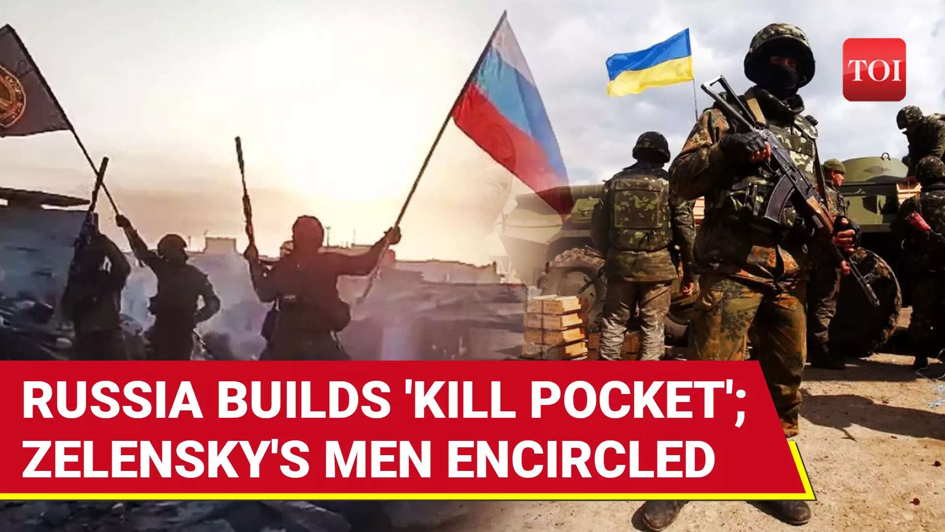 Putin's Troops Build ‘KILLING POCKET' Around Ukrainian Troops I Battle For Donetsk Peaks