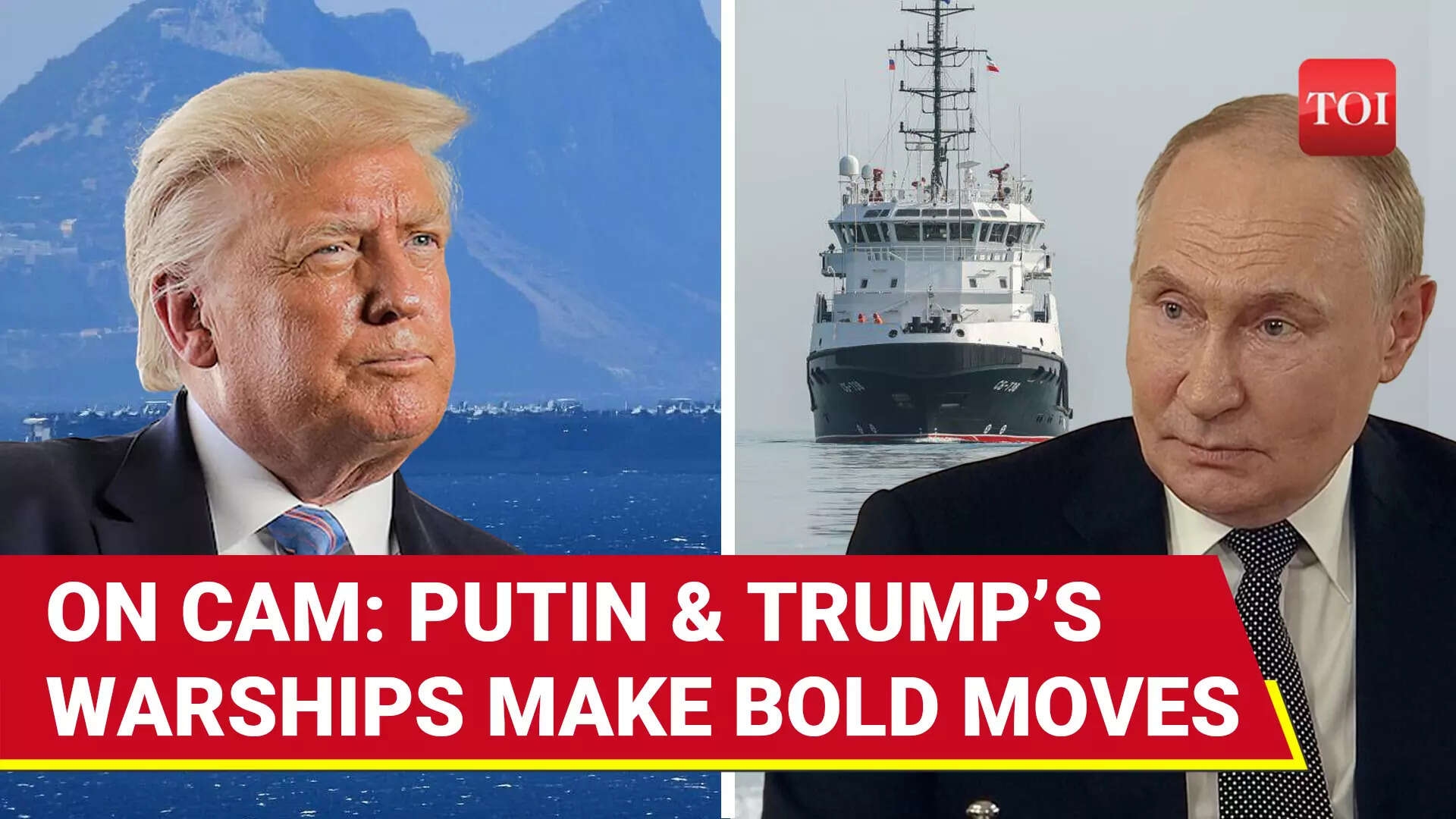 Biggest Naval Showdown: US Deploys World's Largest Warship, Russian Warship Arrives At Iran Port