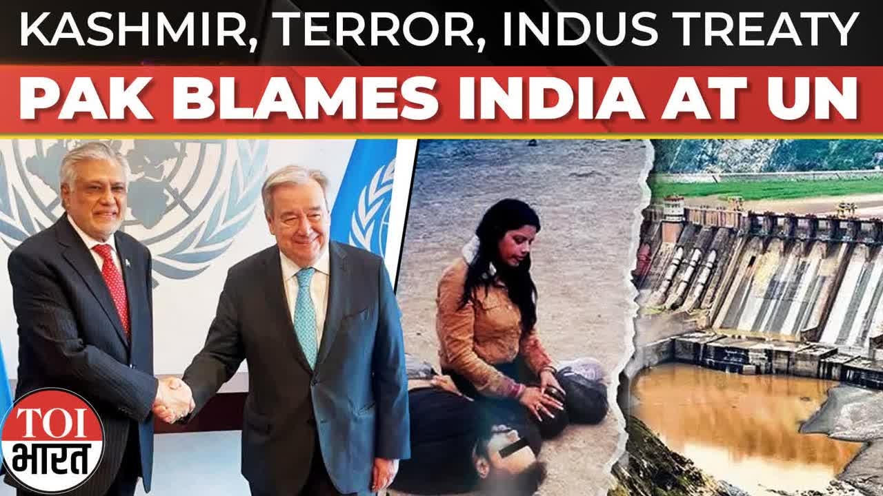 Pakistan Targets India at UN: Deputy PM Ishaq Dar Raises Kashmir, Indus Waters Treaty, Terrorism