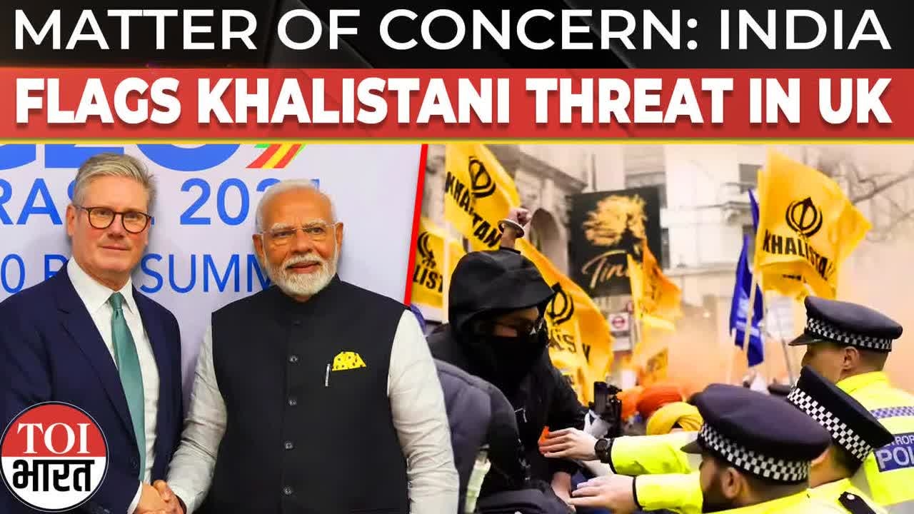 'Matter Of Concern': India Flags Khalistan Issue Ahead of PM Modi's Meeting With UK PM Starmer
