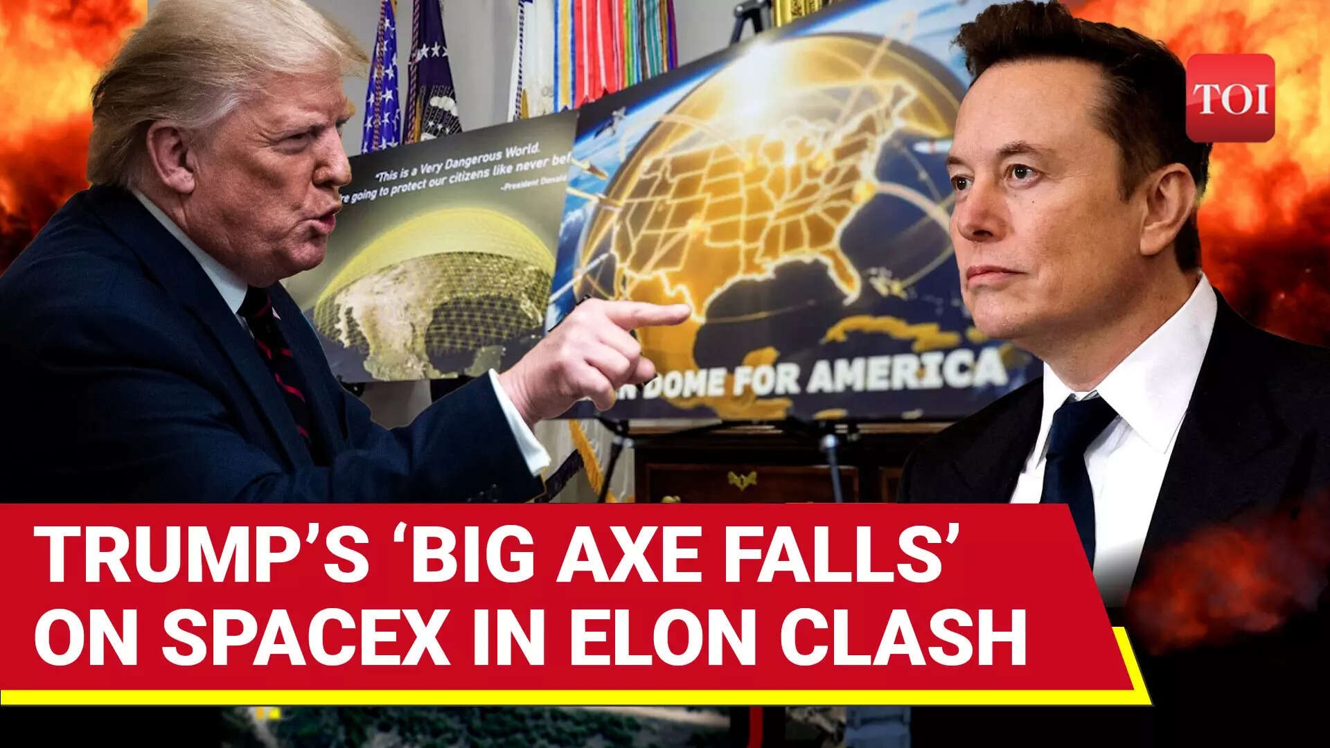 Trump-Musk Fallout Deepens: White House Sidelines SpaceX From Mega Missile Shield Deal