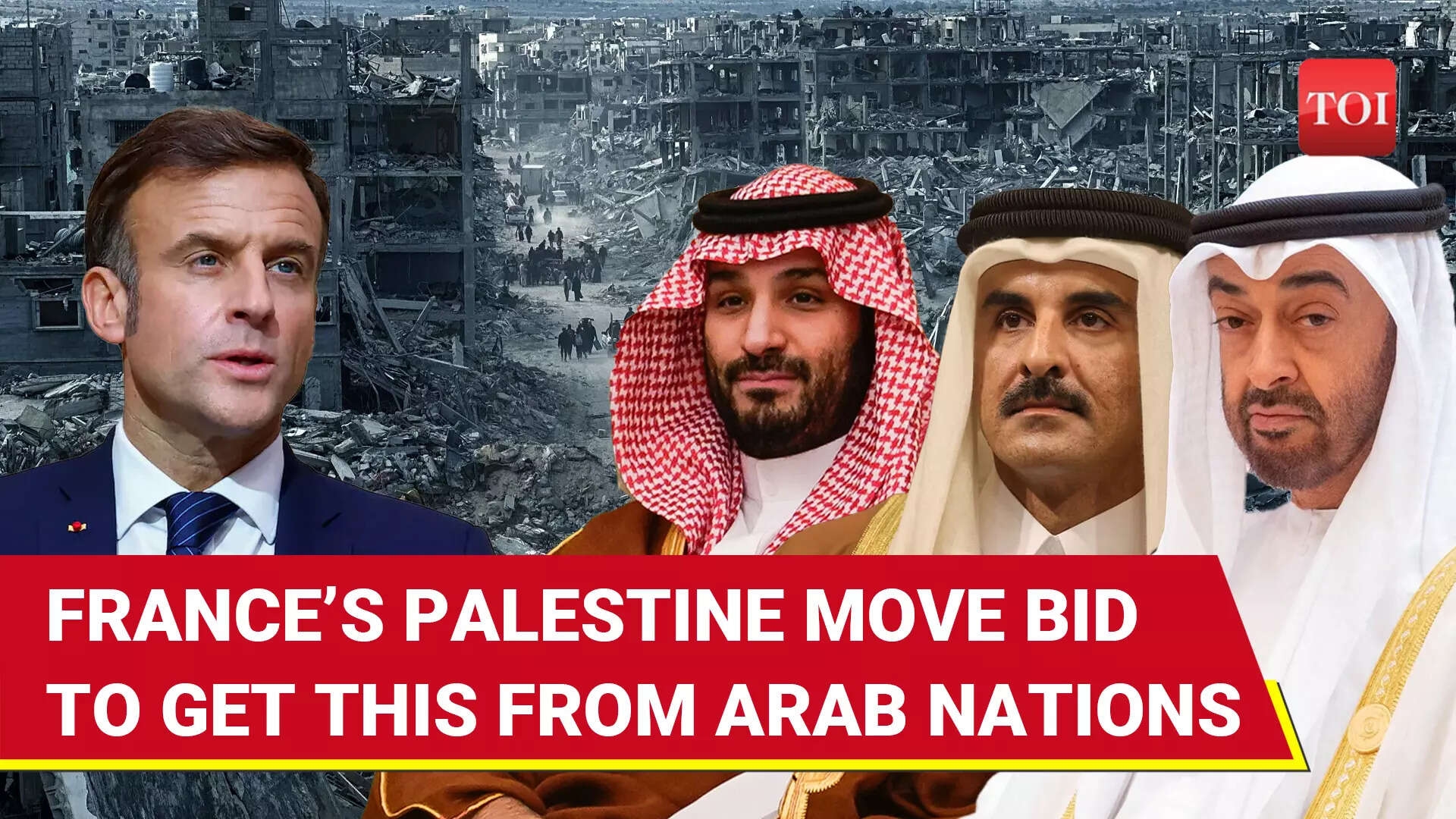 Saudi, Qatar, Kuwait Praise France's Palestine Move; GCC Backs Macron's Recognition Plan