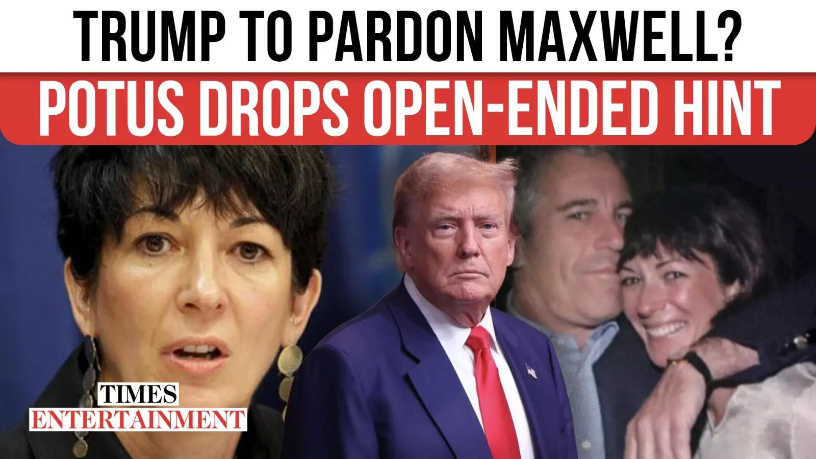Will Trump Free Ghislaine Maxwell? His Cryptic Response Sparks Frenzy