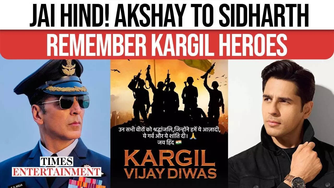 Bollywood Salutes Real Heroes: Tributes Pour In on Kargil Vijay Diwas 2025