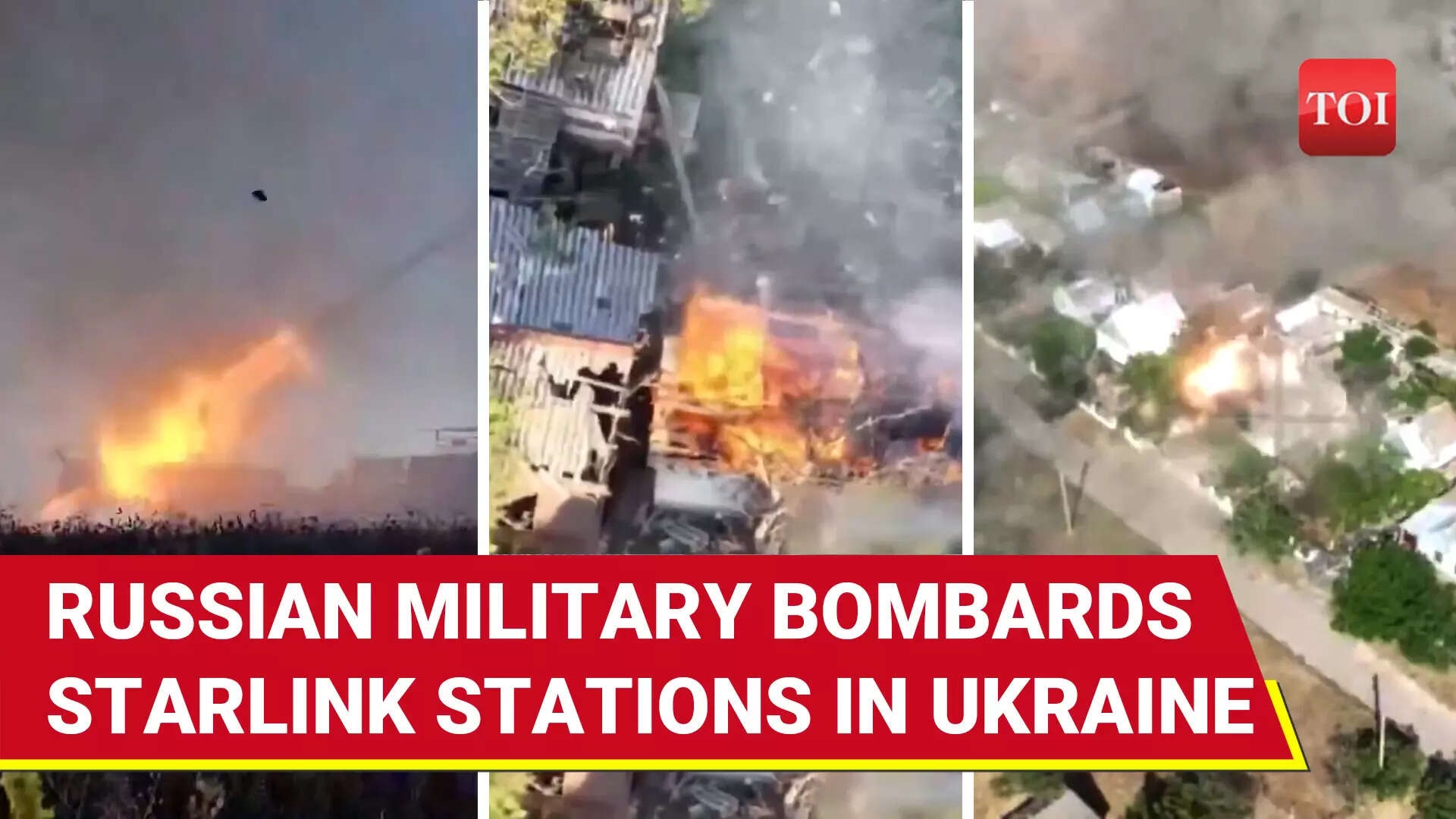 Putin Military BOMBARDS Elon Musks's Starlink Stations In Ukraine; Russia's Big Message To Trump?