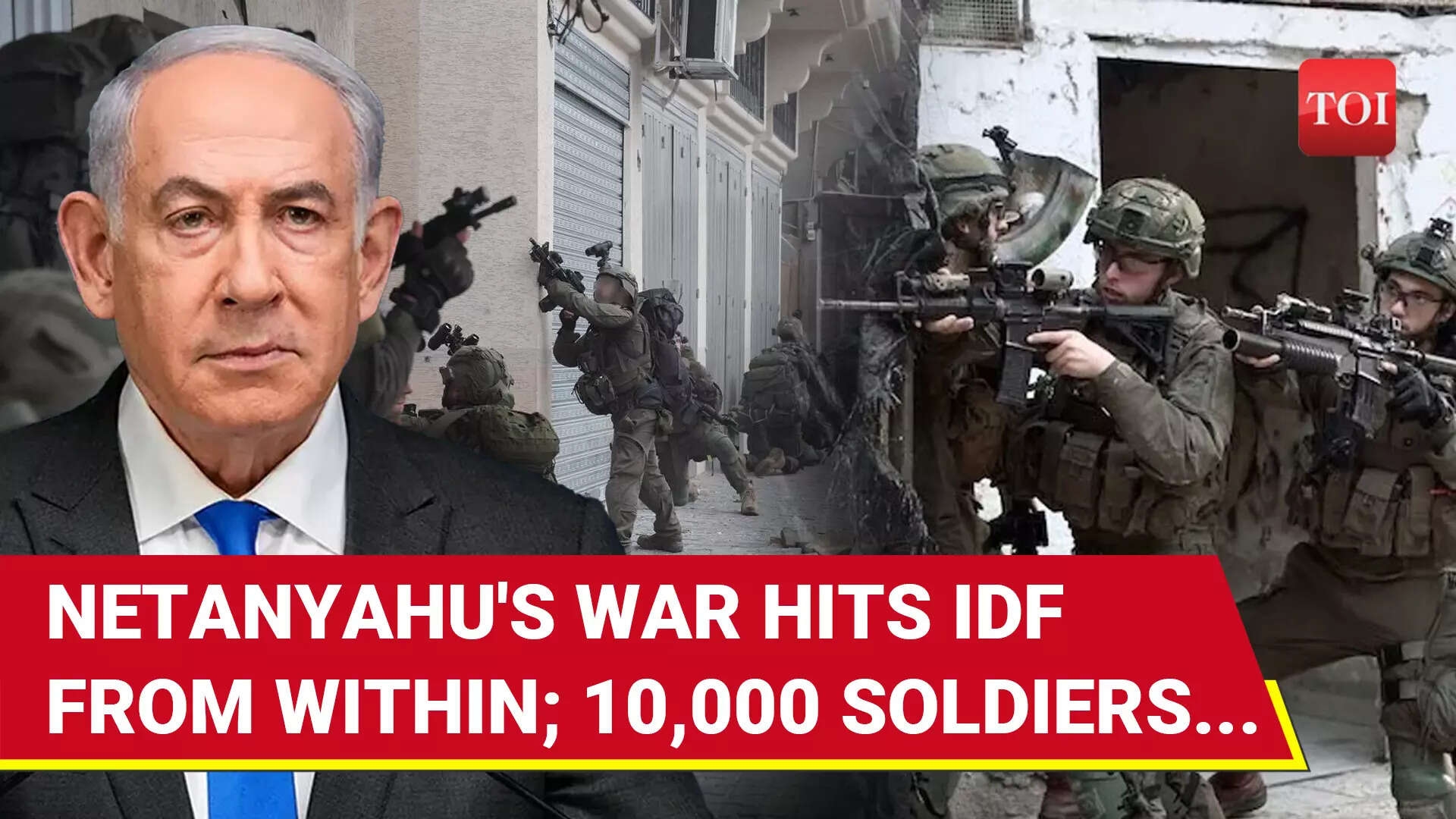 10000 IDF Soldiers Pay Heavy Price For Netanyahu's War; Sleep Loss, Mood Swings & PTSD...