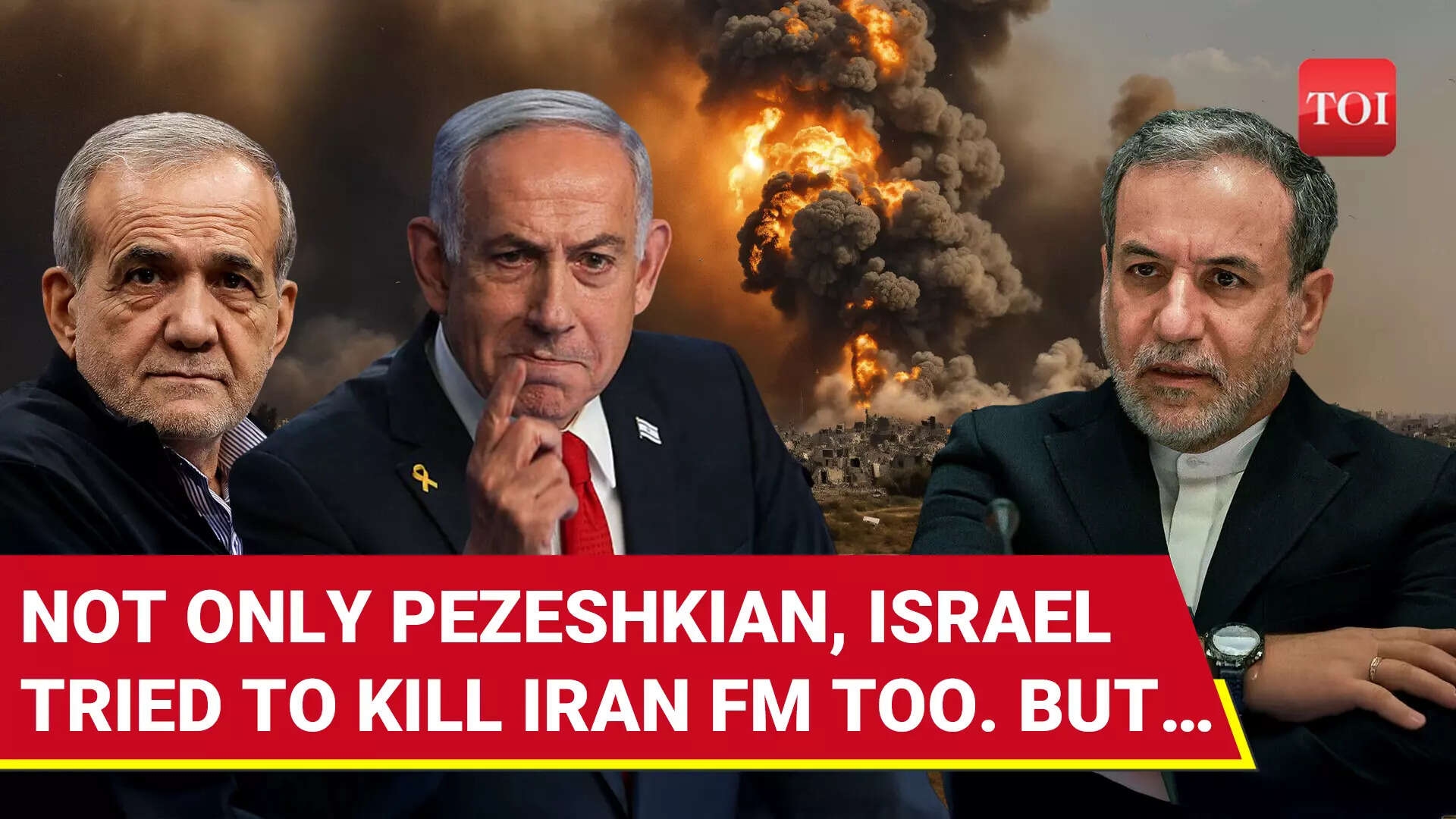 After Khamenei, Pezeshkian, Israel 'FAILS To Assassinate' Iran FM Araghchi
