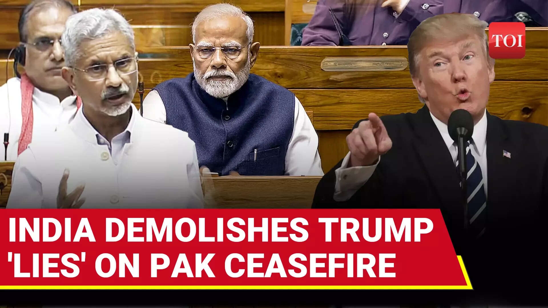 'No Call Between Modi & Trump...': India Officially Rejects U.S. Involvement In Ceasefire With Pak