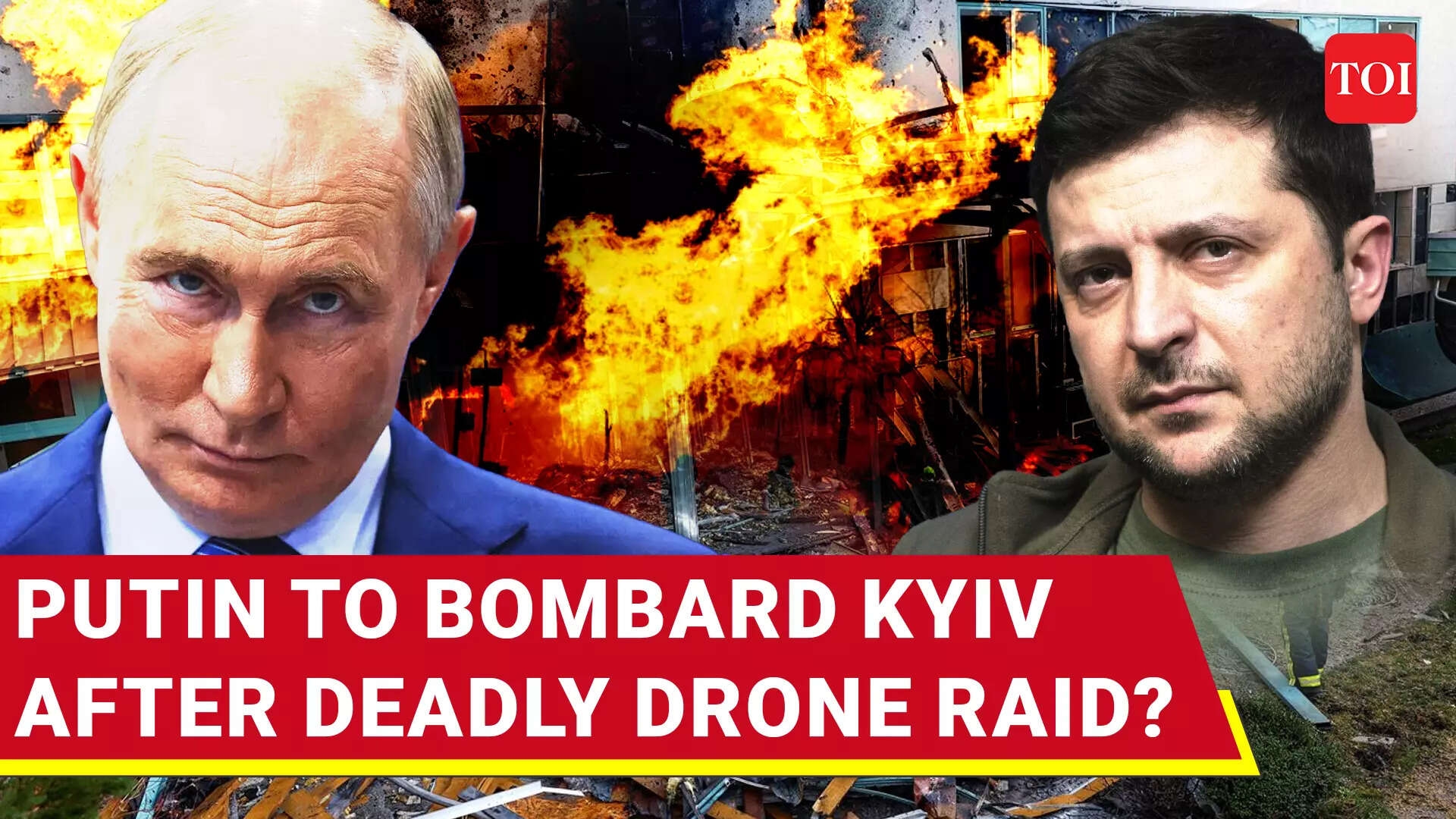 Zelensky's Drones Plunge 150,000 Into Darkness, Strike Homes & Railways; Kills Civilian In Car Blast