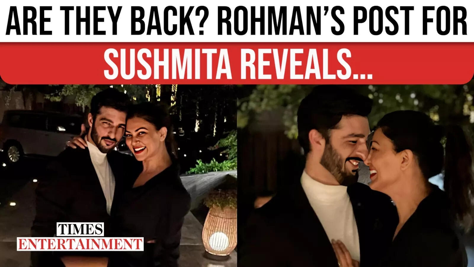 Rohman Shawl Celebrates 'Seven Years of Love and Quiet Friendship' with Sushmita Sen