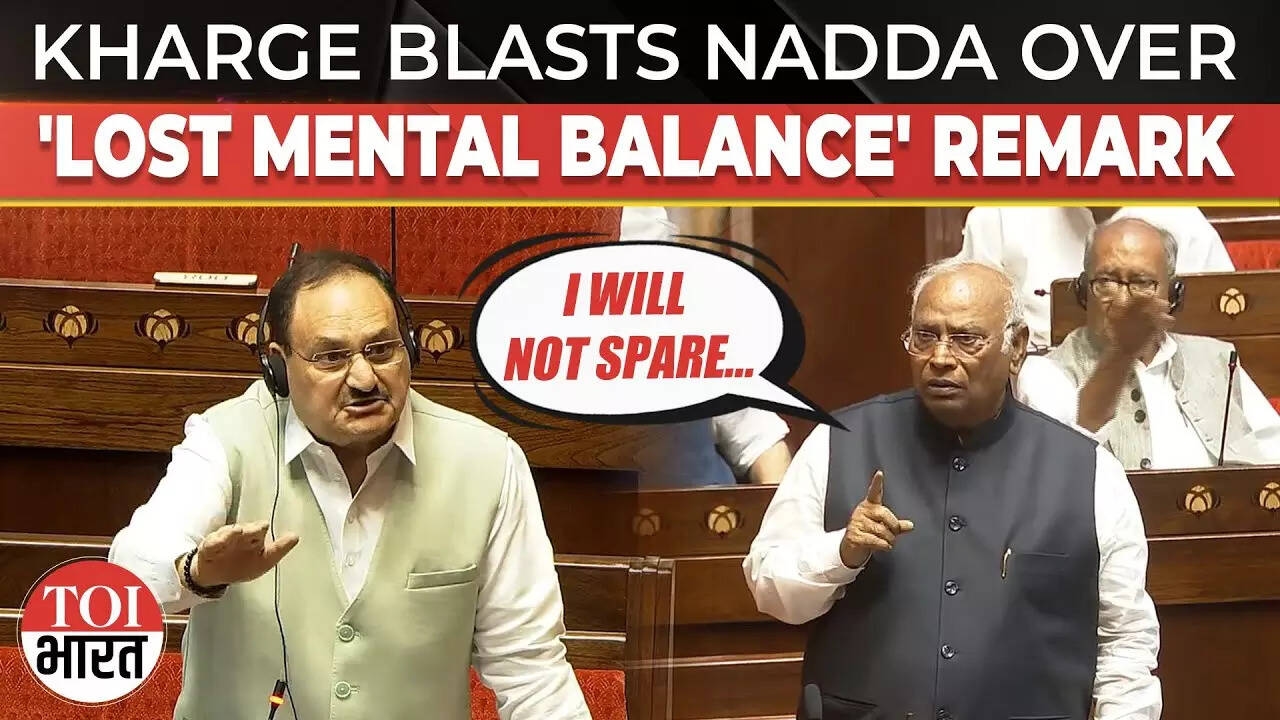 JP Nadda Apologizes To Kharge After Uproar Over 'Lost Mental Balance' Remark