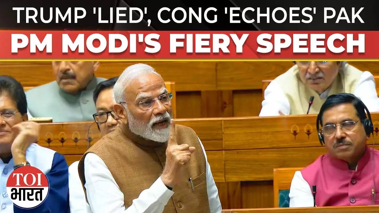 From Busting Trump's Ceasefire Claim To Bursting Cong's Pak 'Sympathy'- PM Modi's Full Speech in LS