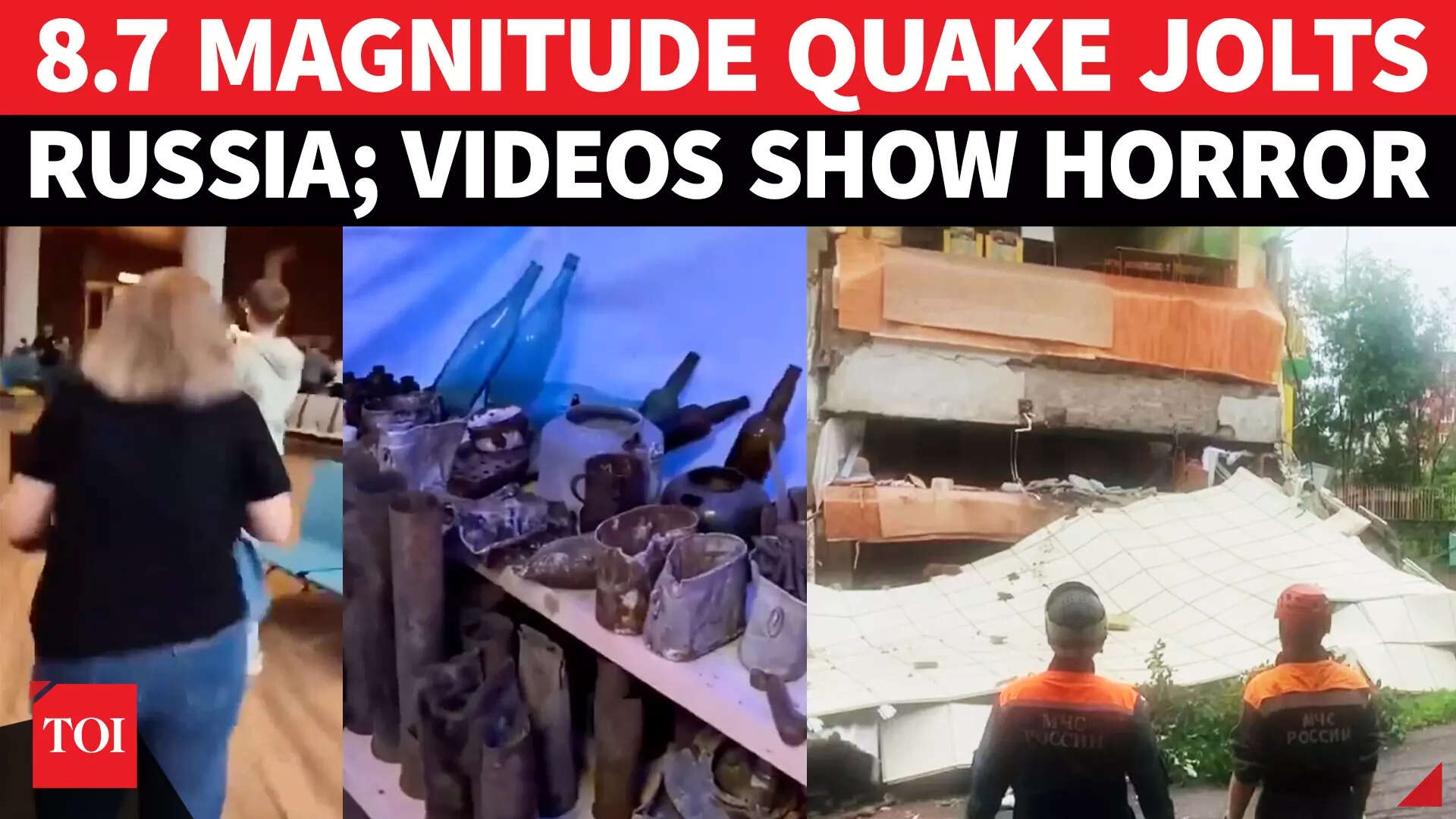 8.7 Quake Rattles Russia; Hawaii, Japan, Pacific Coast Brace For Massive Tsunami