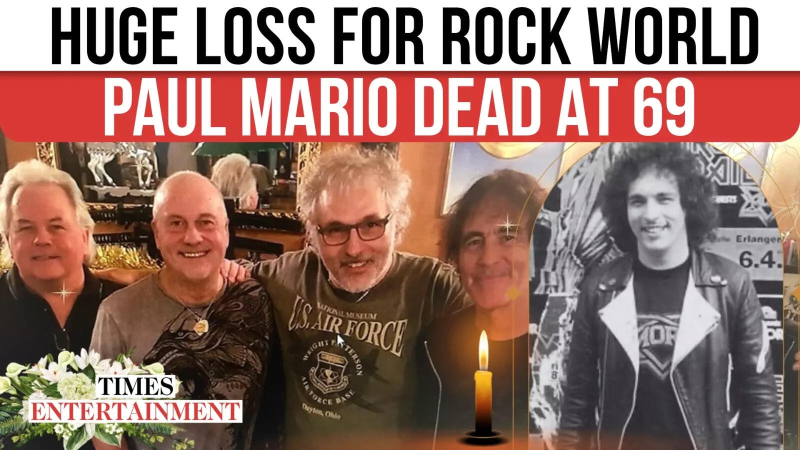 Iron Maiden's Founding Singer Paul Mario Day Dies At 69; Tributes Flood In From Rock Legends