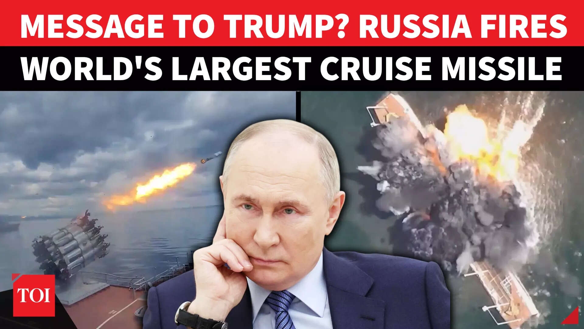 Russian Nuclear Submarine Fires World's Largest Cruise Missile Near NATO Waters