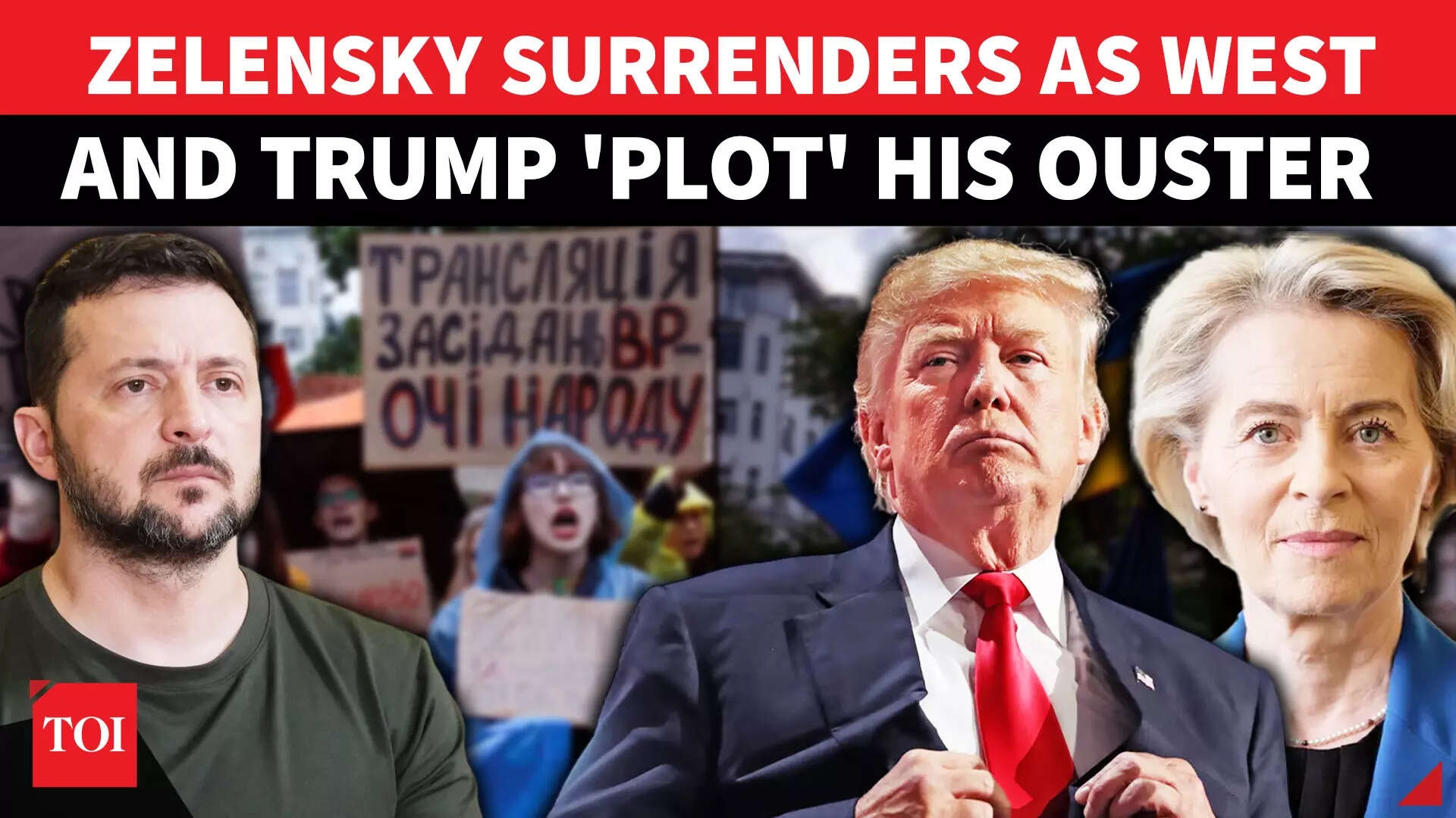 Big Defeat For Zelensky: Ukraine Pres. Surrenders Right Before 'COUP' By Trump, European Allies?