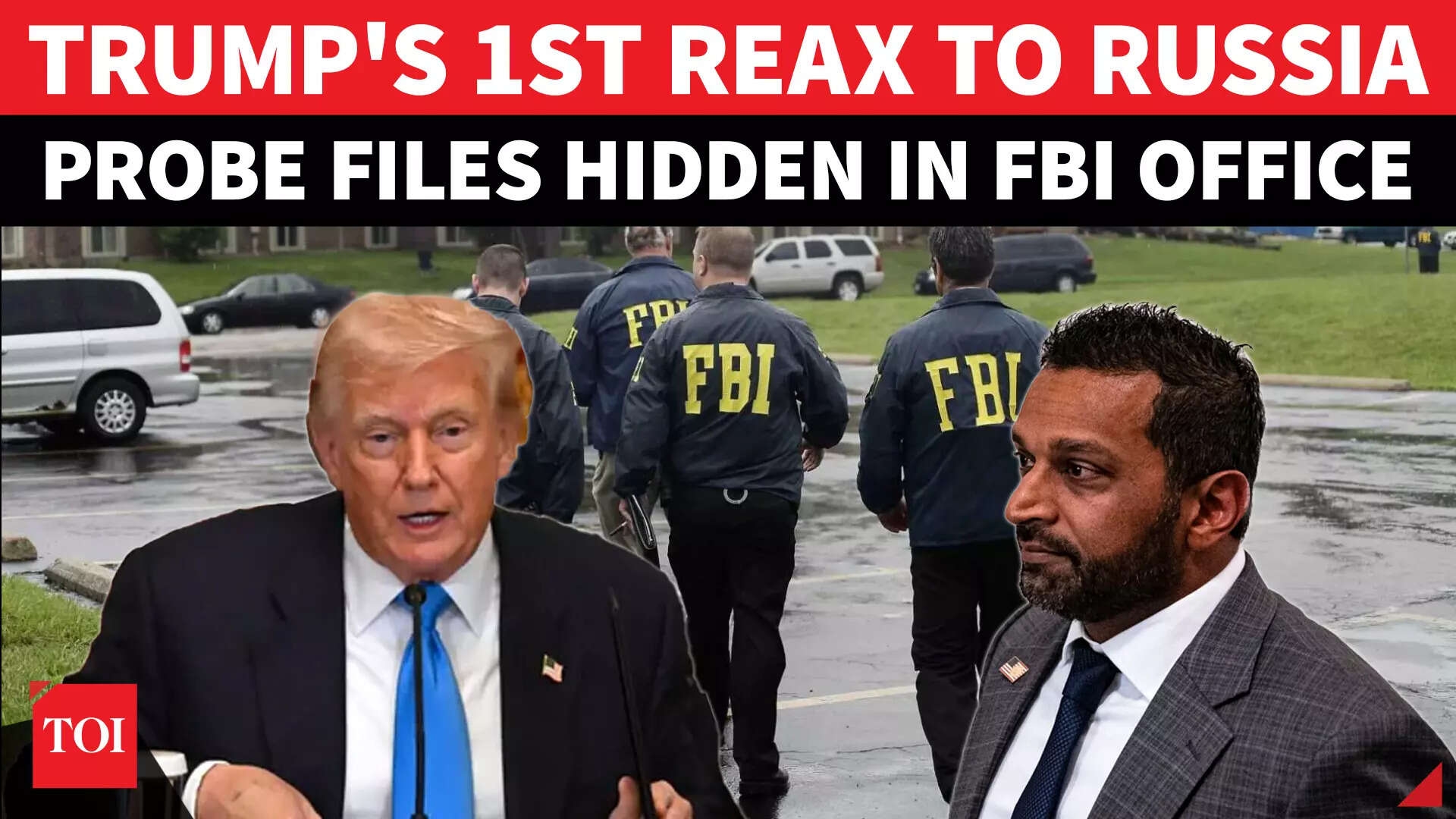 FBI HQ Explosive: Kash Patel Drops Clinton-Trump-Russia Bombshell