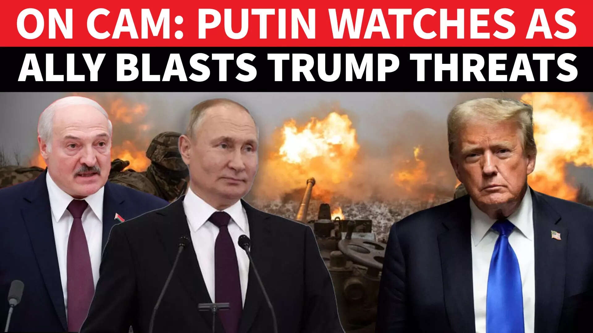 'Trump Cannot Dictate': Putin & His Top Ally Unite Against U.S. Over Ukraine Ultimatum