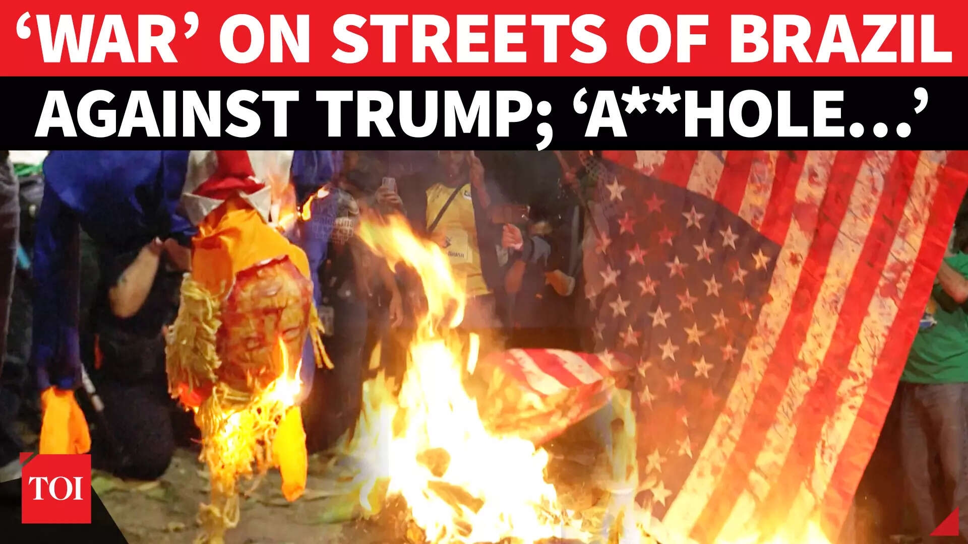 Anti-Trump Protests In Brazil; Rio, Sao Paulo, Brasilia Erupt Against US Tariff & Sanctions Strike