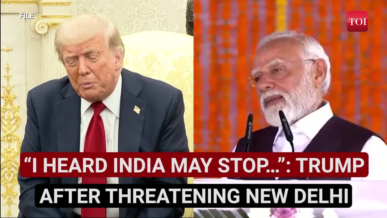 Trump Breaks Silence on India & Russia's Oil ‘Breakup'