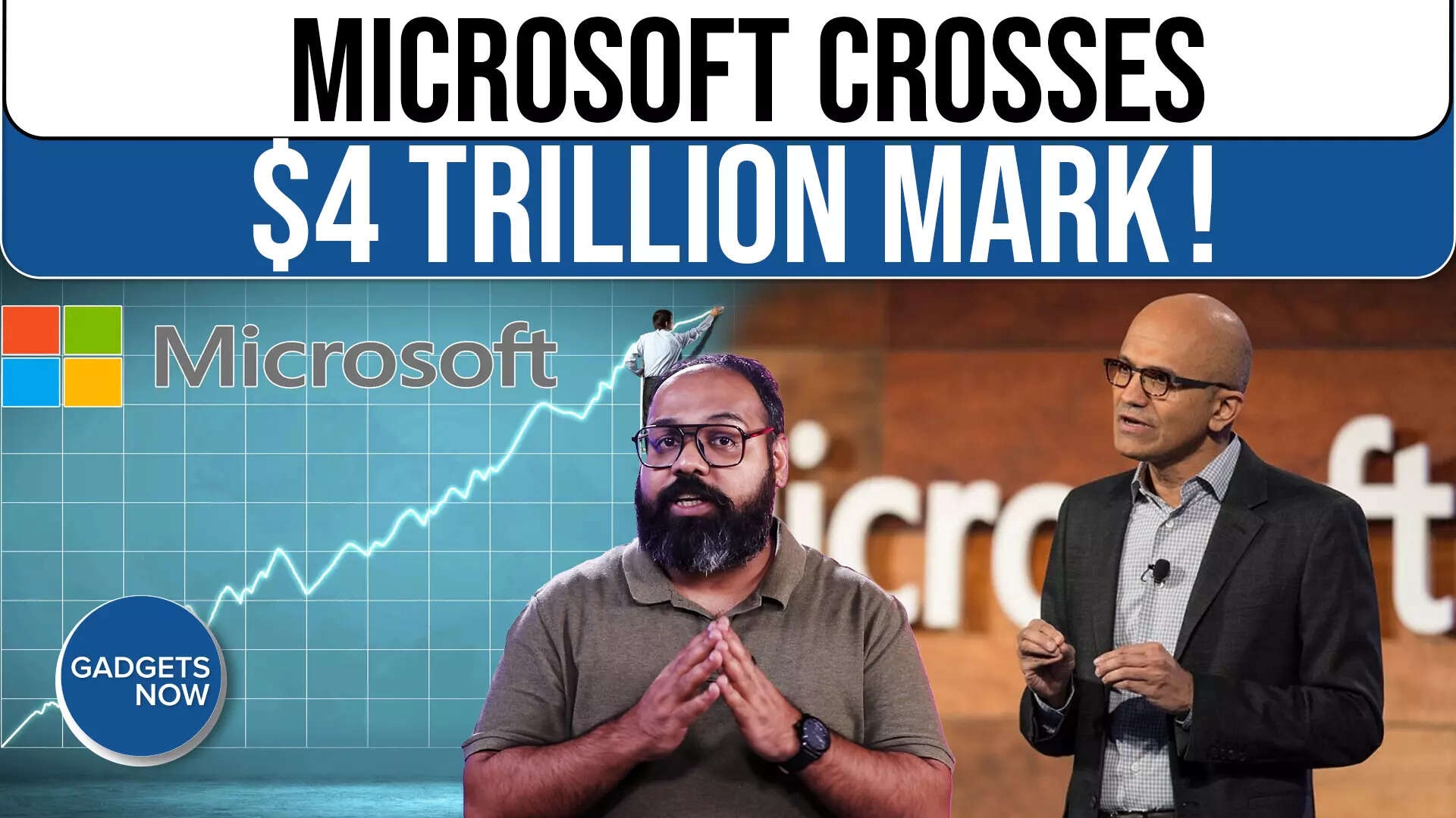 Microsoft's AI Bet Pays Off: Company Joins Nvidia in $4 Trillion Club