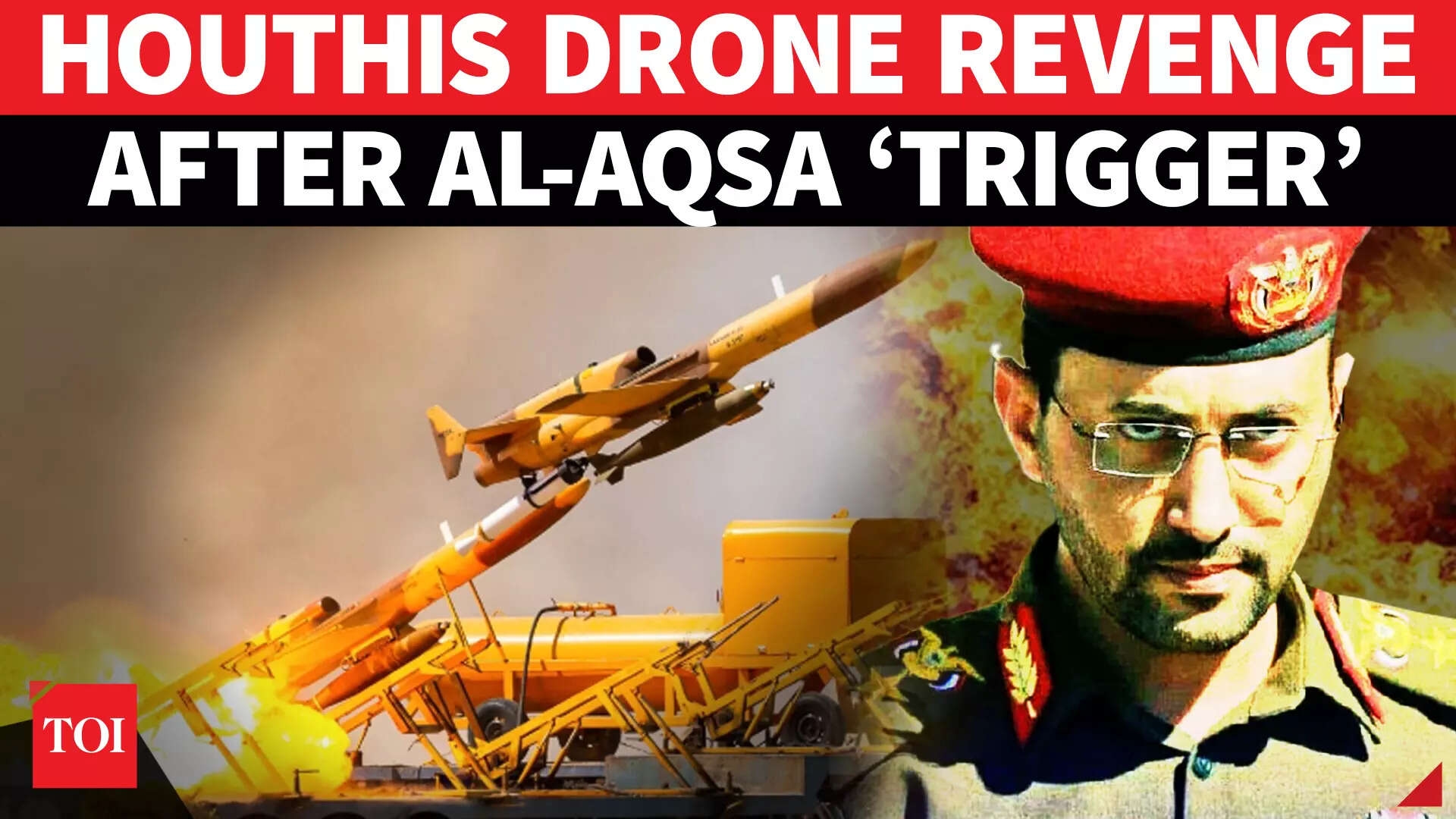 Iran Proxies Attack Deep In Israel; Houthis Drone Strike After Ben Gvir's Provocation Inside Al-Aqsa