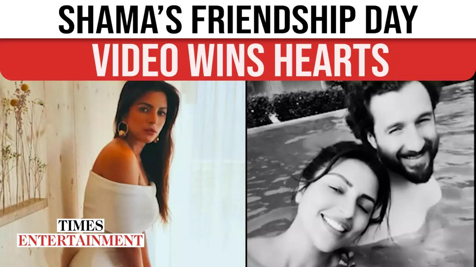 Shama Sikander Dives Into Friendship Day With Fun & Splash