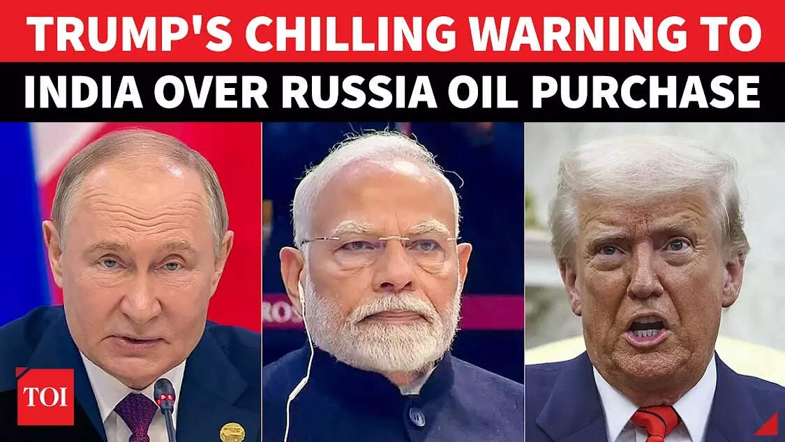 Trump RAGES As India Refuses To Stop Buying Russian Oil; SLAPS More Tariffs