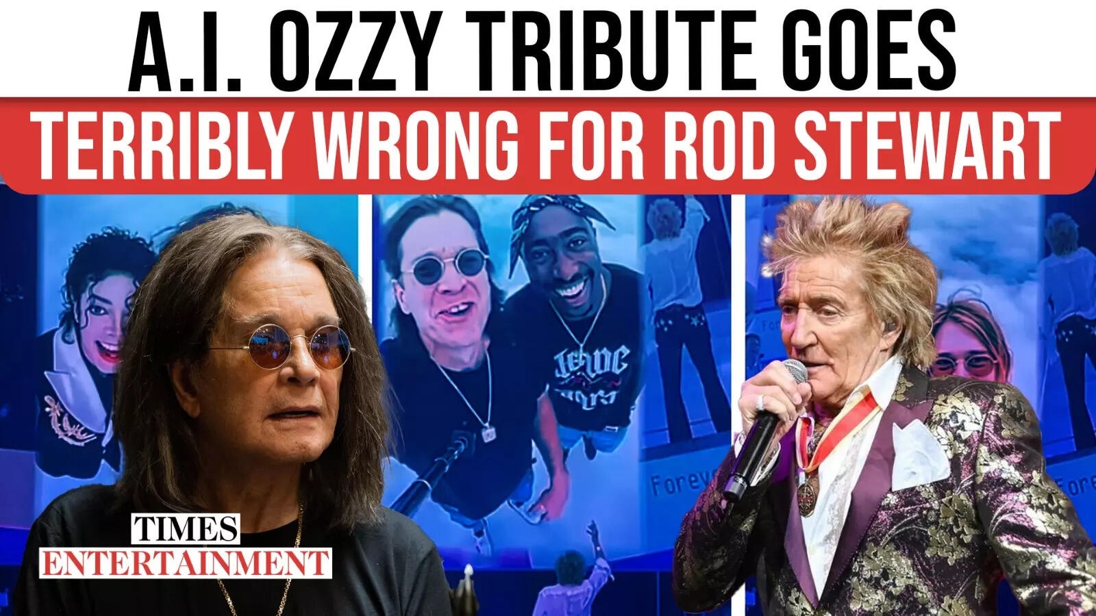 Rod Stewart Under Fire for Unsettling A.I. Video of Late Ozzy Osbourne