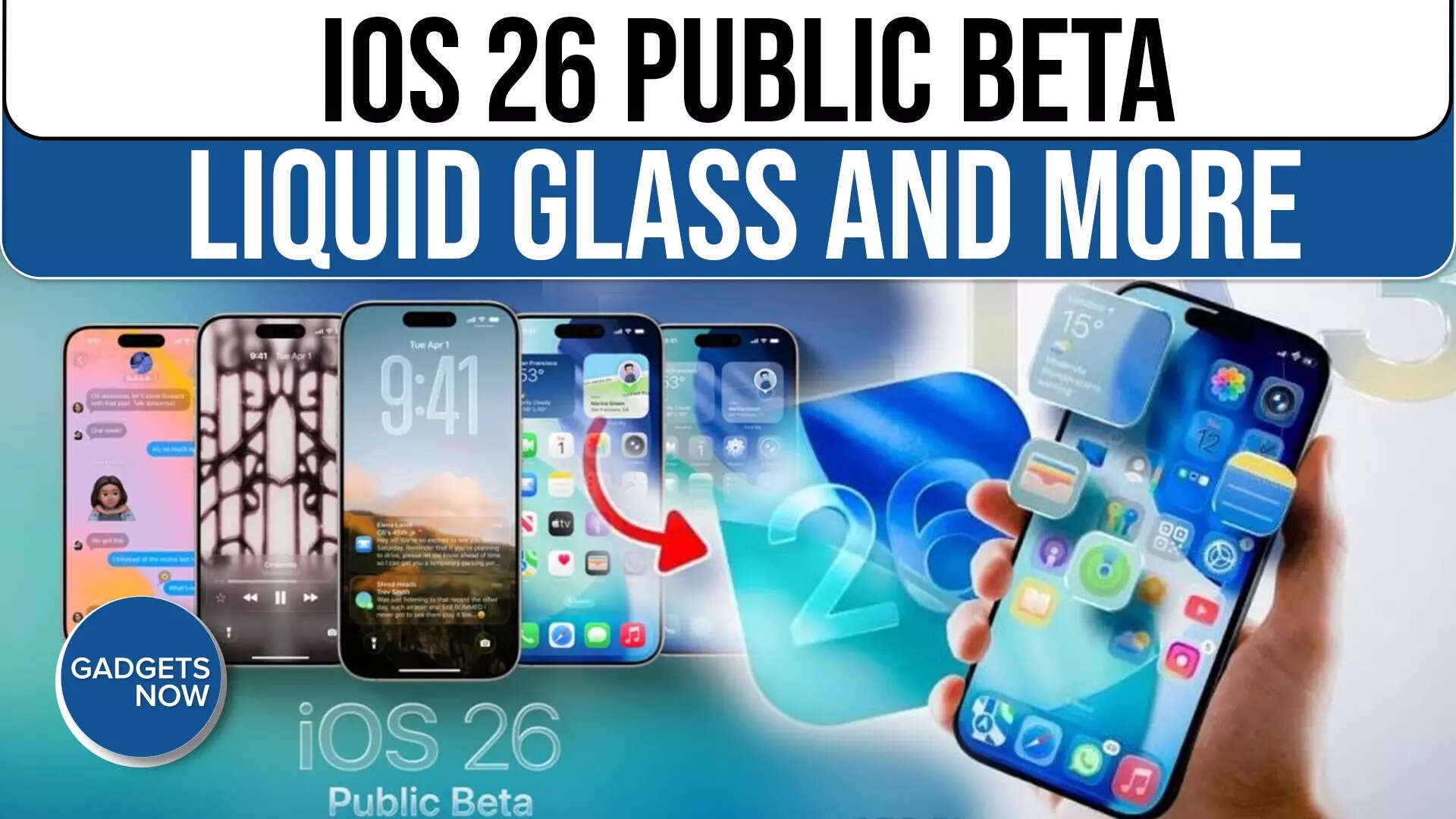 iOS 26 Public Beta Is Here: Apple's Biggest Redesign Since iOS 7