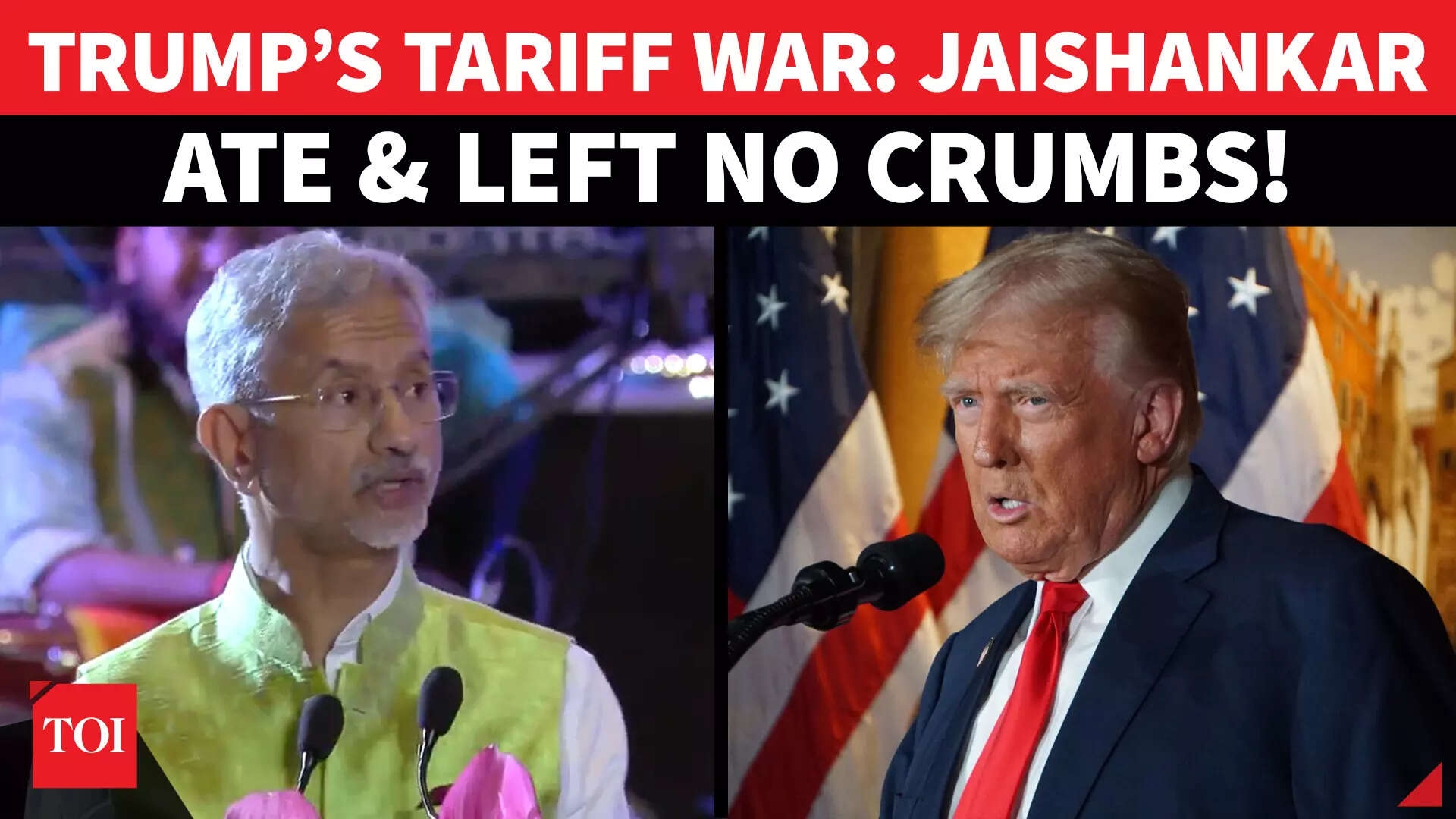 Jaishankar's FIERY Attack On Trump Over Tariff Threats To India